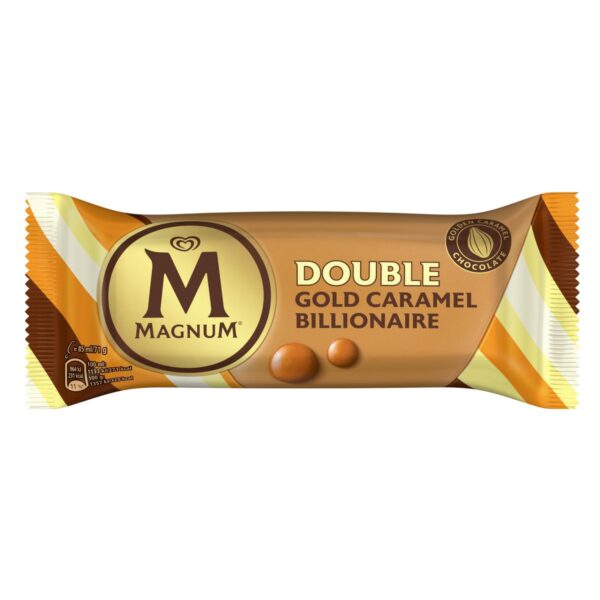 Magnum Dbl Gold Caramel Billionaire