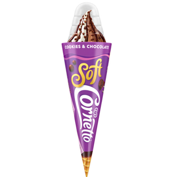 Cornetto Soft Cookie & Chocolate