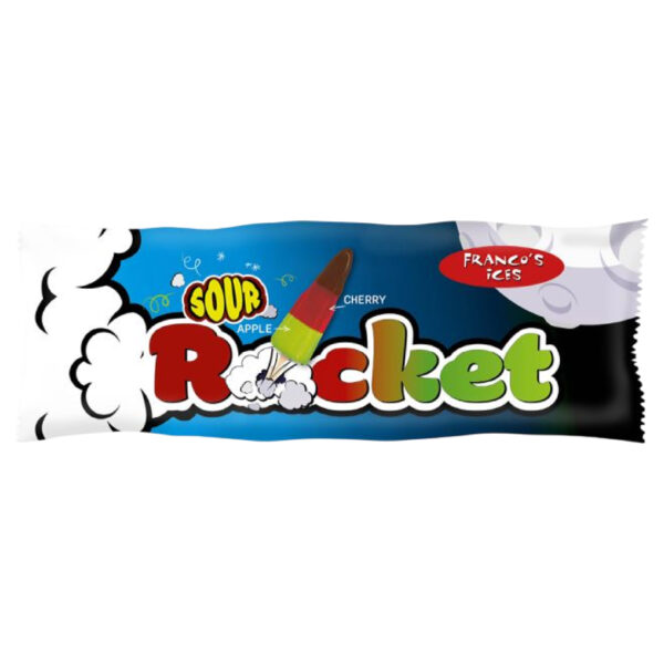 Franco Sour Rocket Lolly