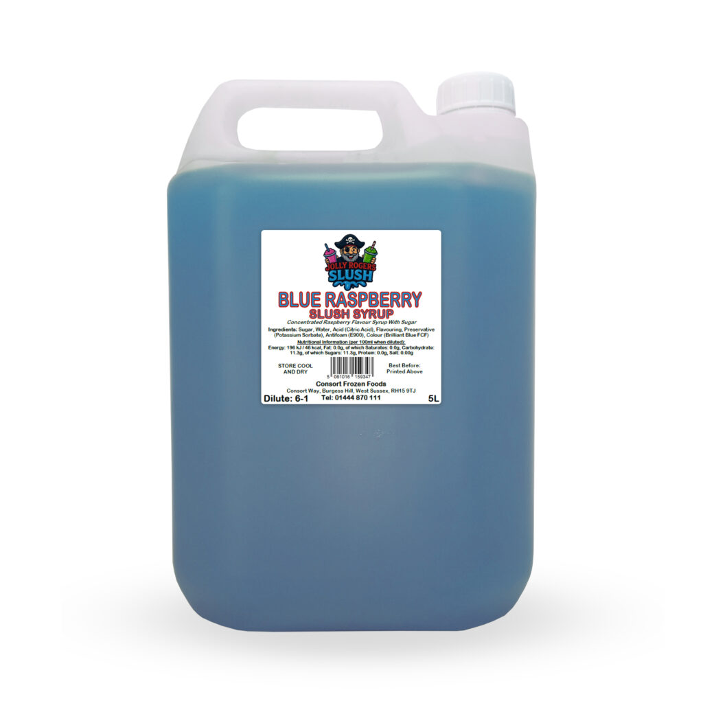 Jolly Rogers Slush Blue Raspberry 5lt