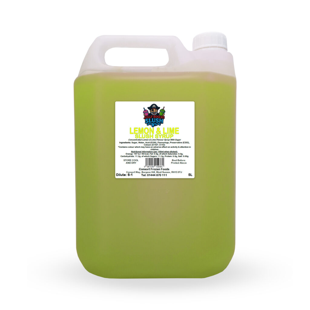 Jolly Rogers Slush Lemon & Lime 5lt