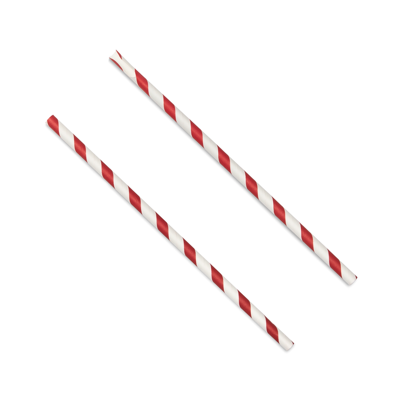 Paper Spoon Slush Straws
