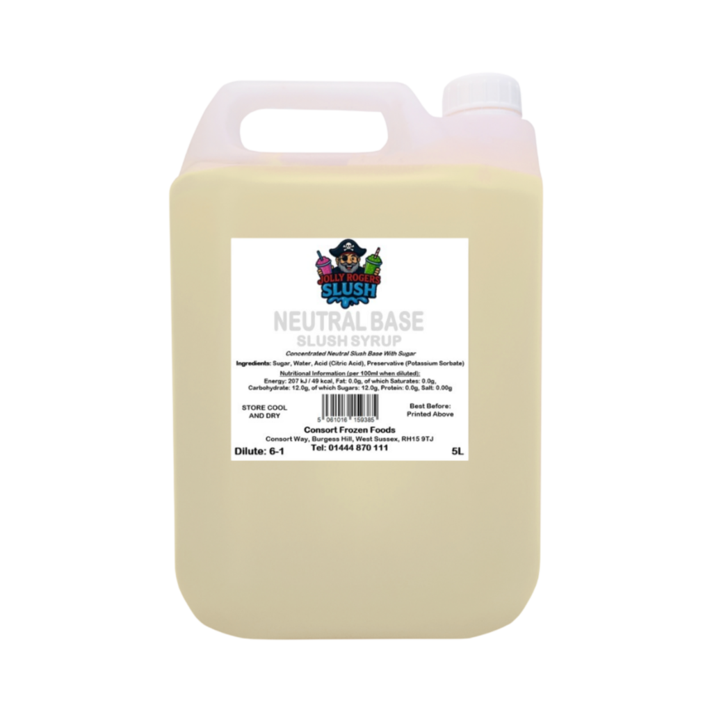 Jolly Rogers Slush Neutral Base 5lt