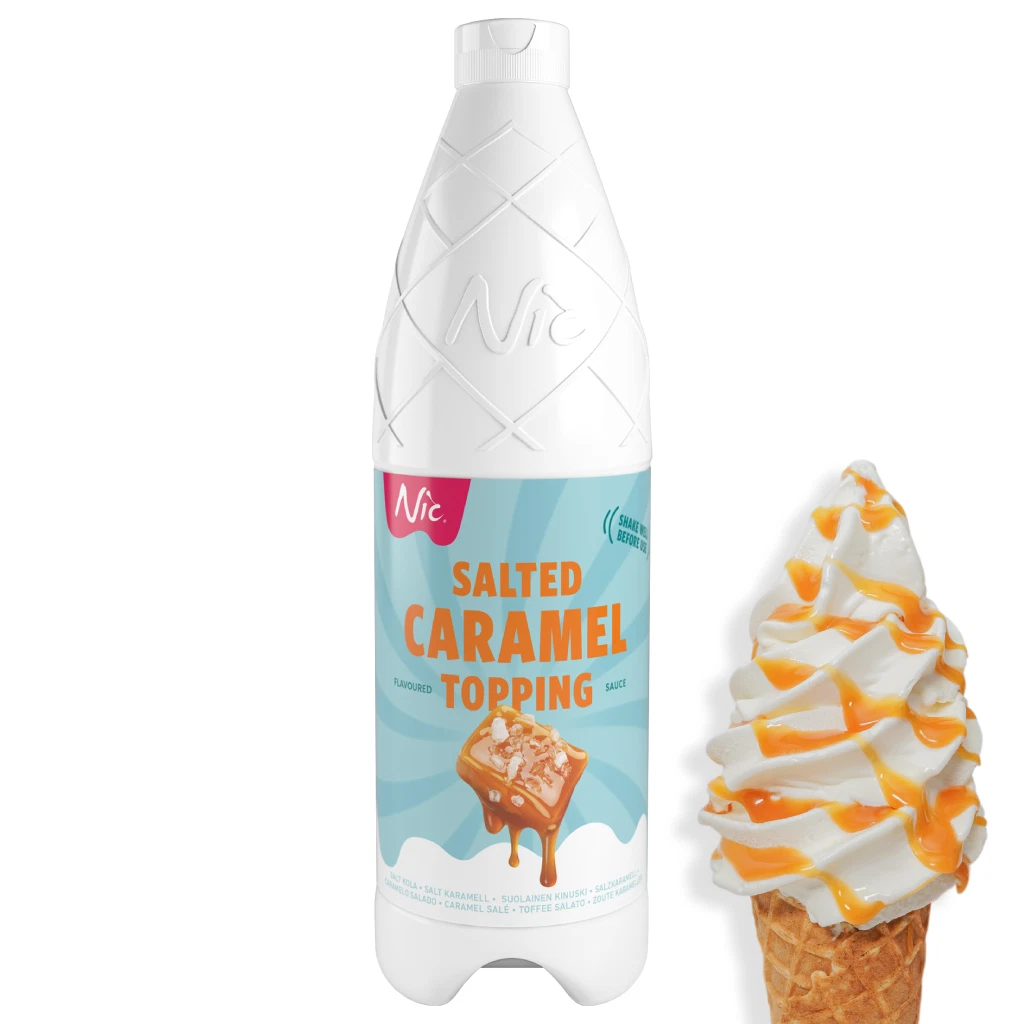 NIC Salted Caramel Topping Sauce