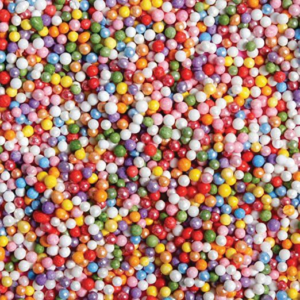 Nonpareils Rainbow 100's and 1000's 2kg
