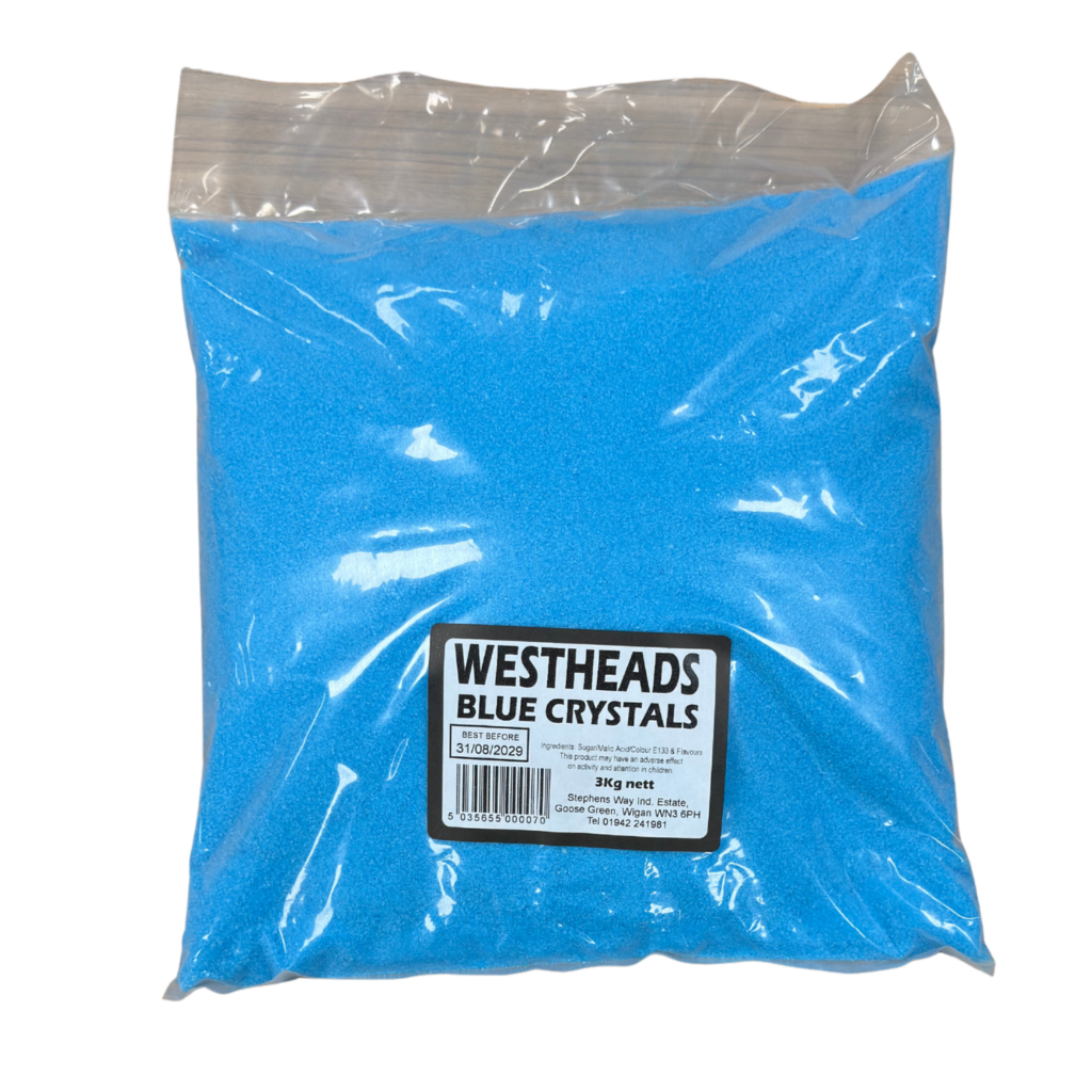 Blue Bubblegum Sherbet Crystals 3kg