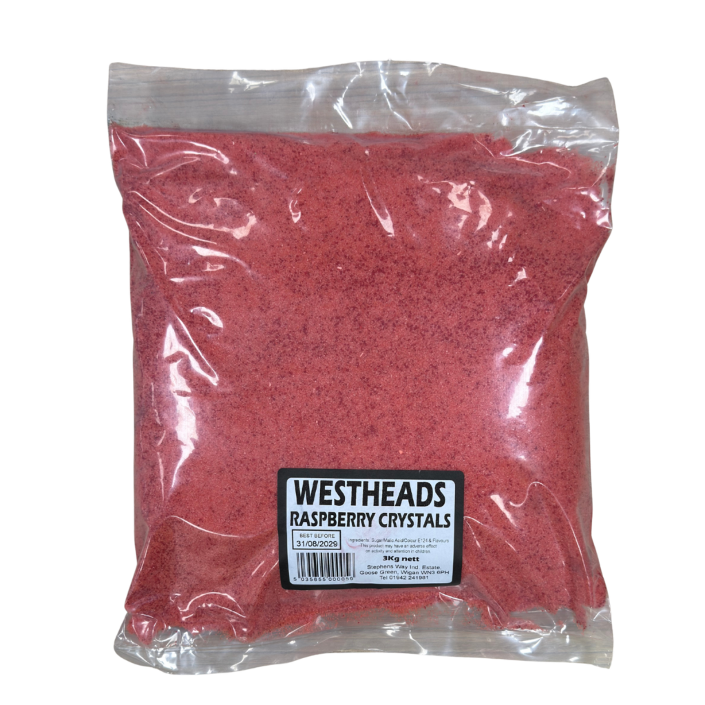 Pink Raspberry Sherbet Crystals 3kg
