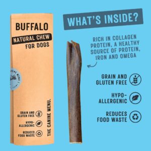 Canine Menu Buffalo Chews