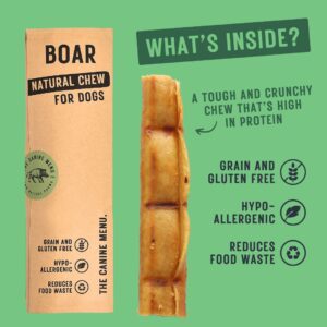 Canine Menu Boar Chews